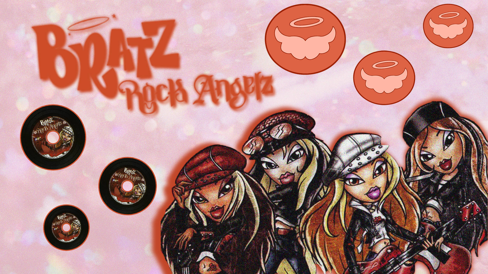 Bratz Rock Angelz - Tyttöbändi Estetiikka Taustakuvat