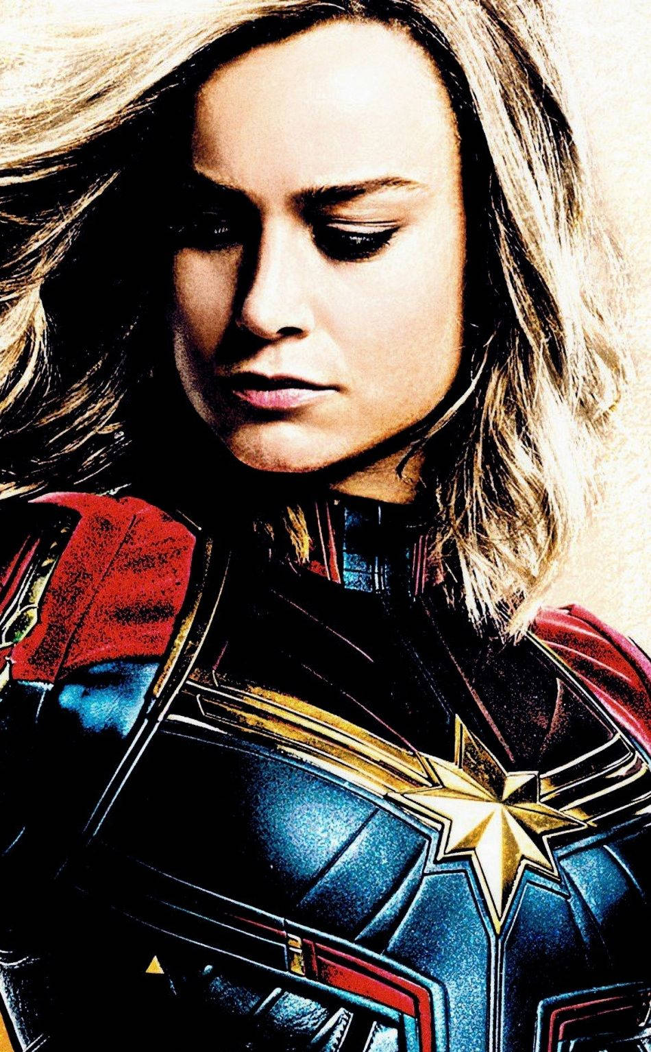 Brie Larson Captain Marvel iPhone Taustakuvat