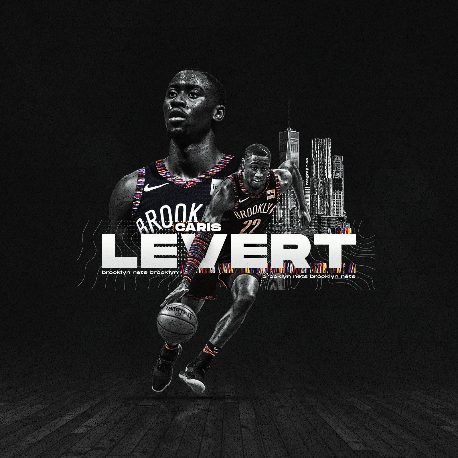 Brooklyn Caris Levert -digitaalikansi Taustakuvat