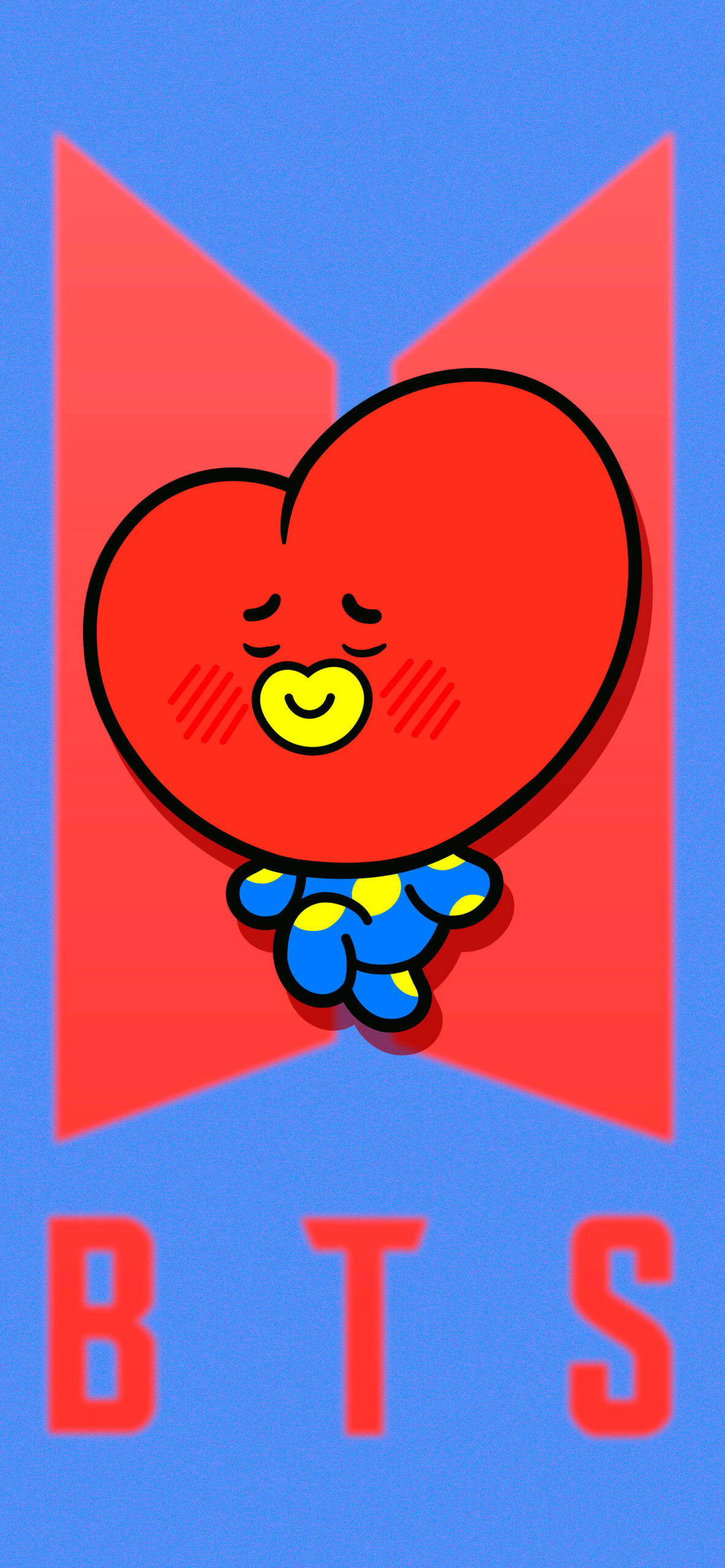 BT21 Tata BTS-logolla Taustakuvat
