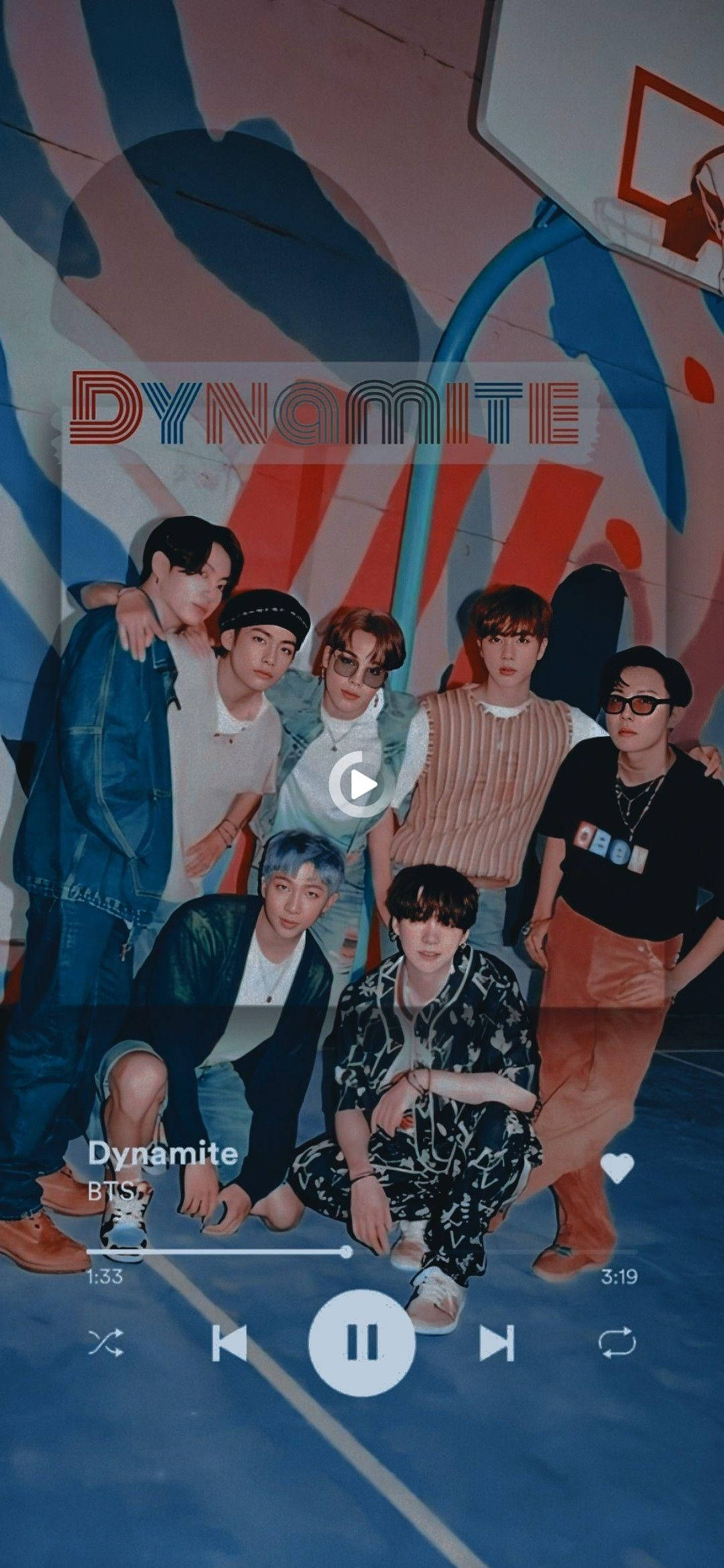 BTS 2021 Dynamite soi Taustakuvat