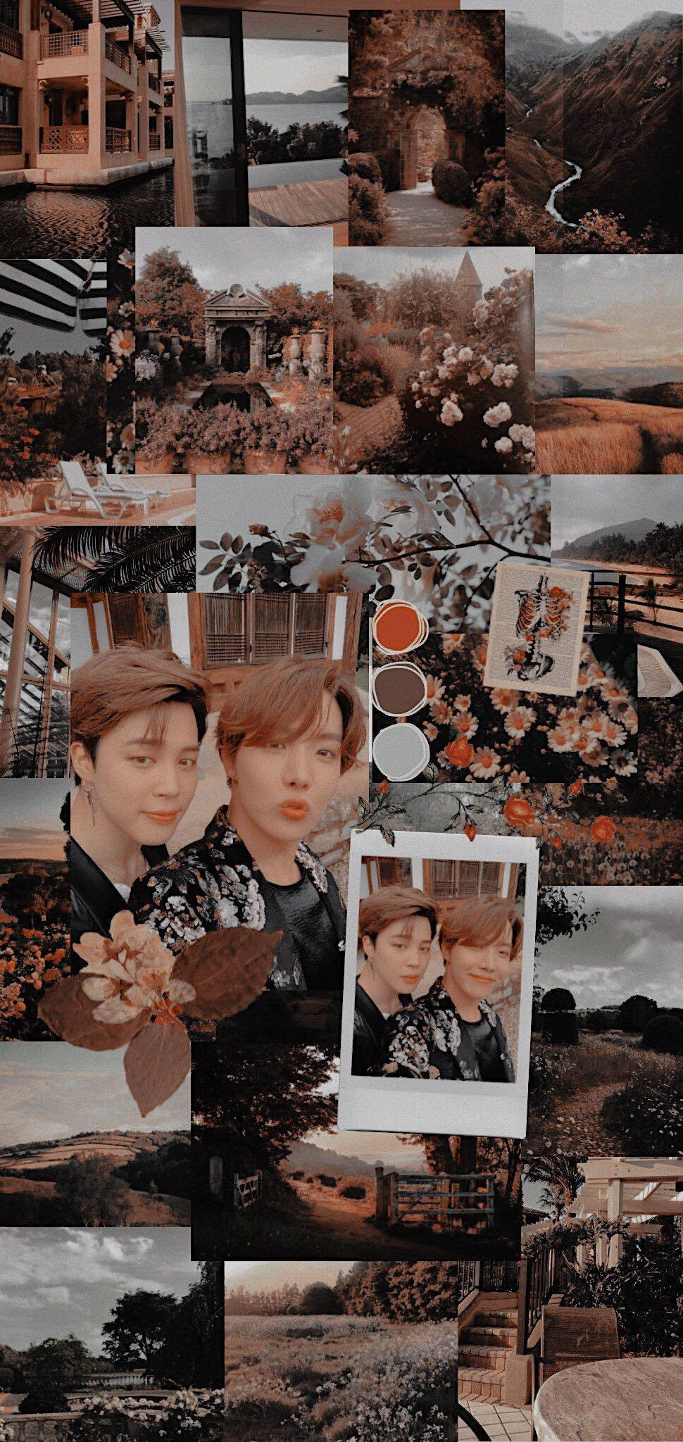 BTS Aesthetic J-hope ja Jimin Taustakuvat