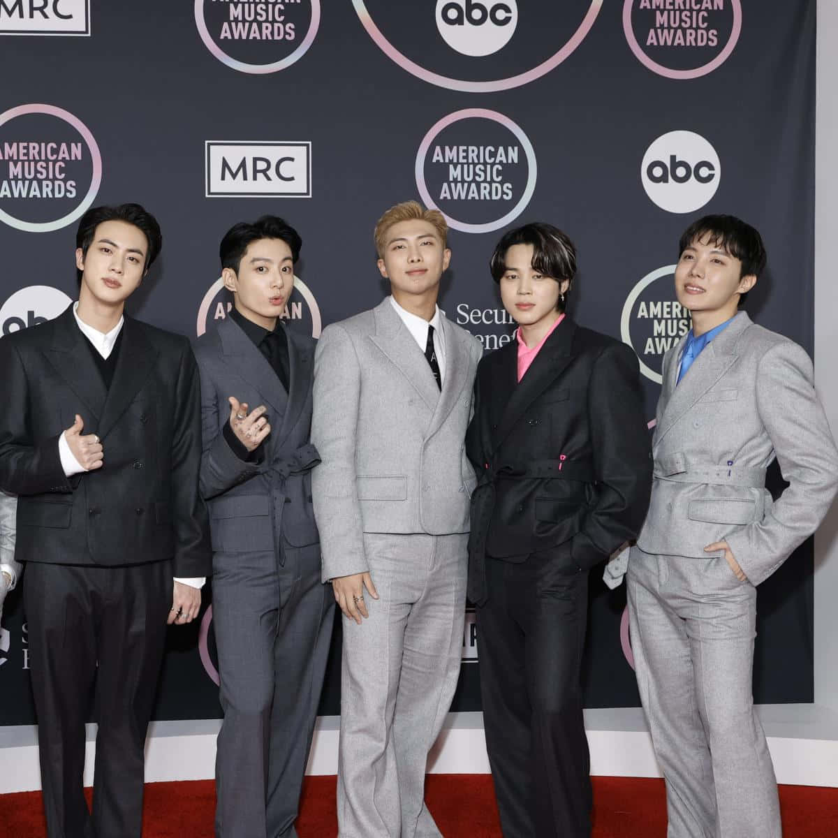 BTS AMA-kuva Taustakuvat