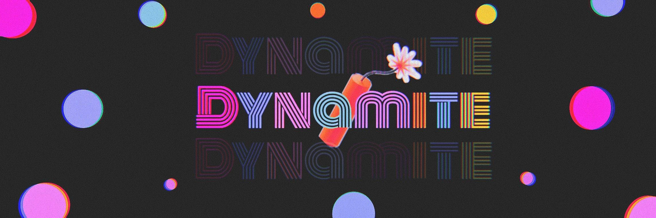 BTS Dynamite kukalla -kannettava Taustakuvat