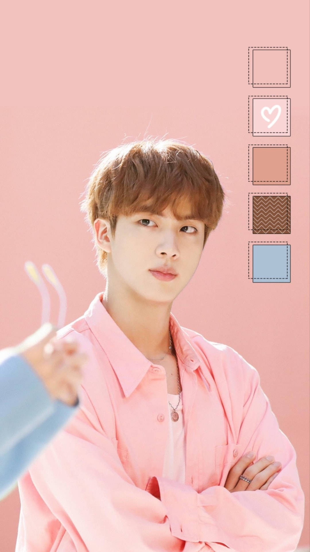 BTS esteettinen maailmanlaajuisesti komea Jin Taustakuvat