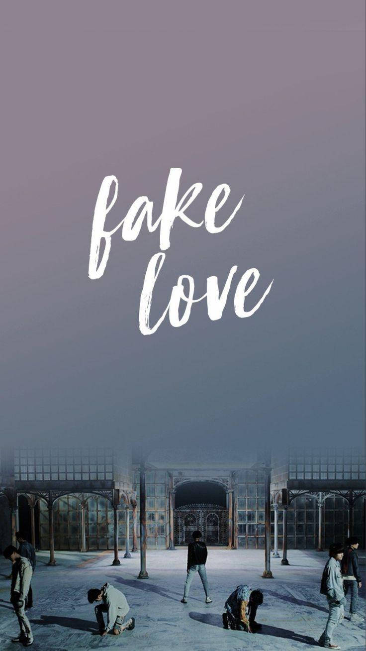 BTS Fake Love Gradientti Häivytys Taustakuvat