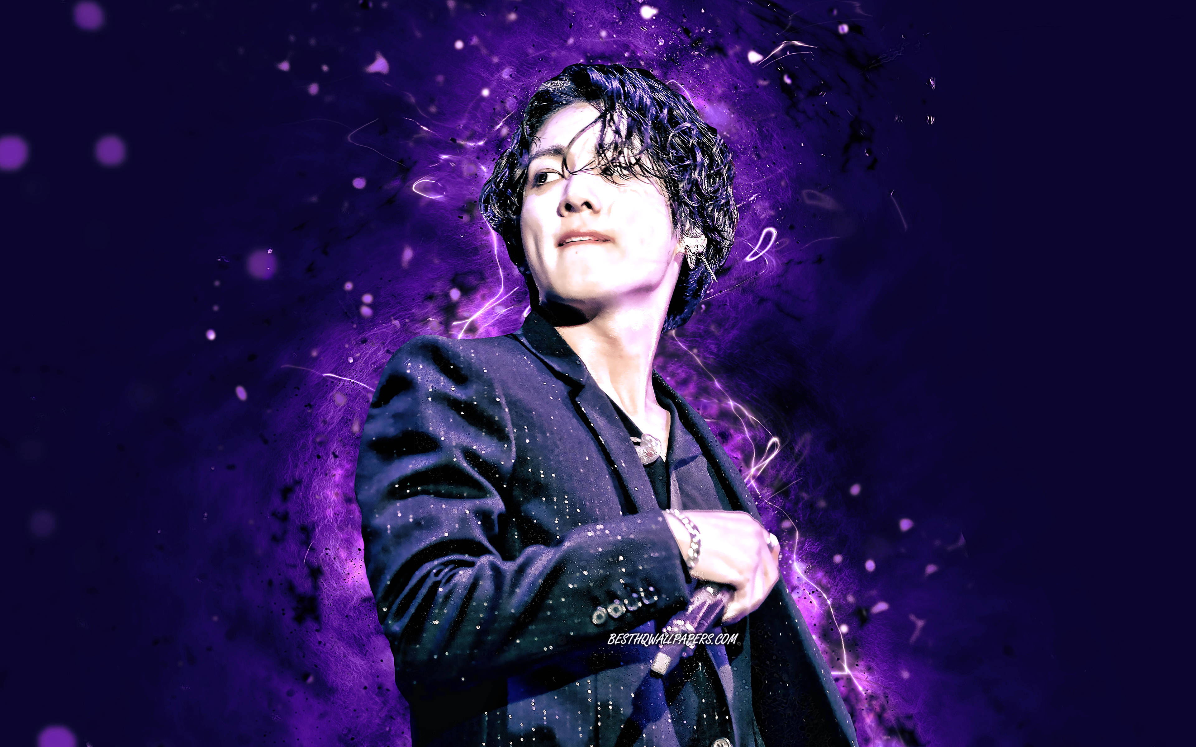 BTS Jungkook Purppura Estetiikka Taustakuvat