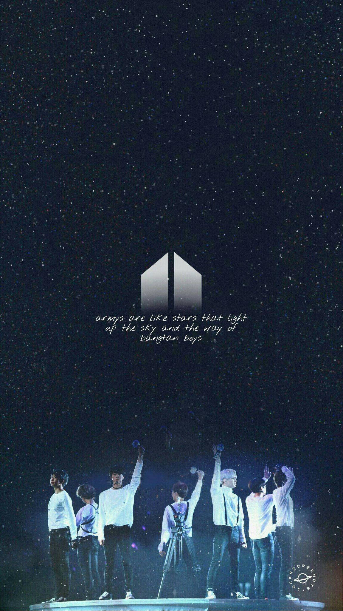 BTS-konsertti Army-logolla Taustakuvat