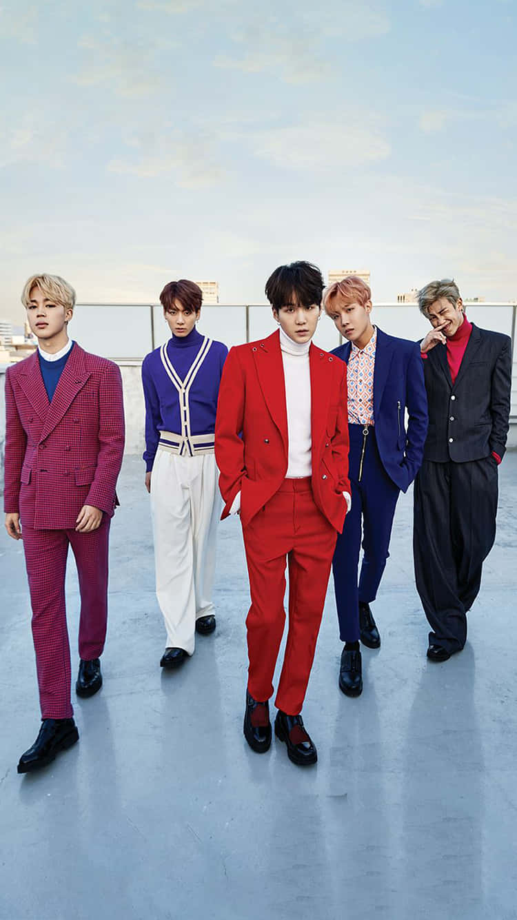 BTS-kuvaussessio Singles Magazine Taustakuvat