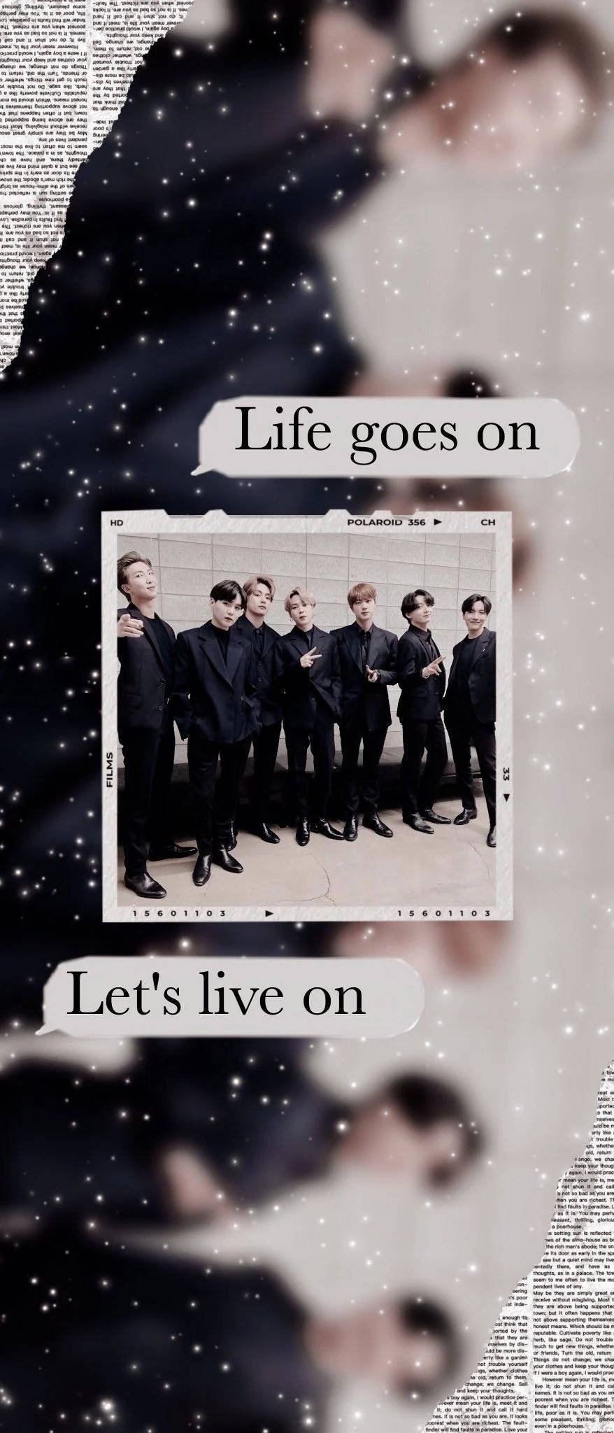 BTS Life Goes On Puhekuplat Taustakuvat