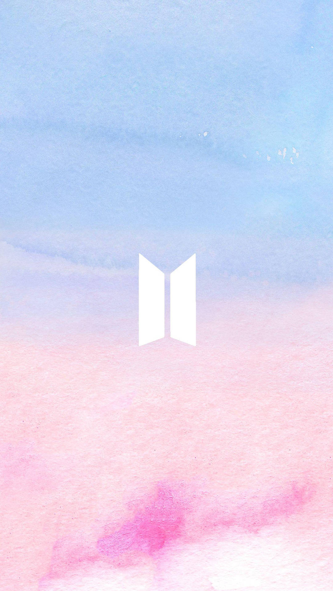 BTS-logo pastellitaustakuvana