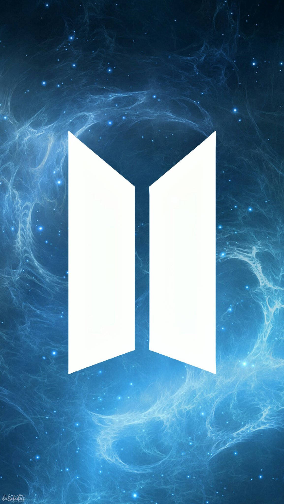 BTS-logo sinisellä Taustakuvat