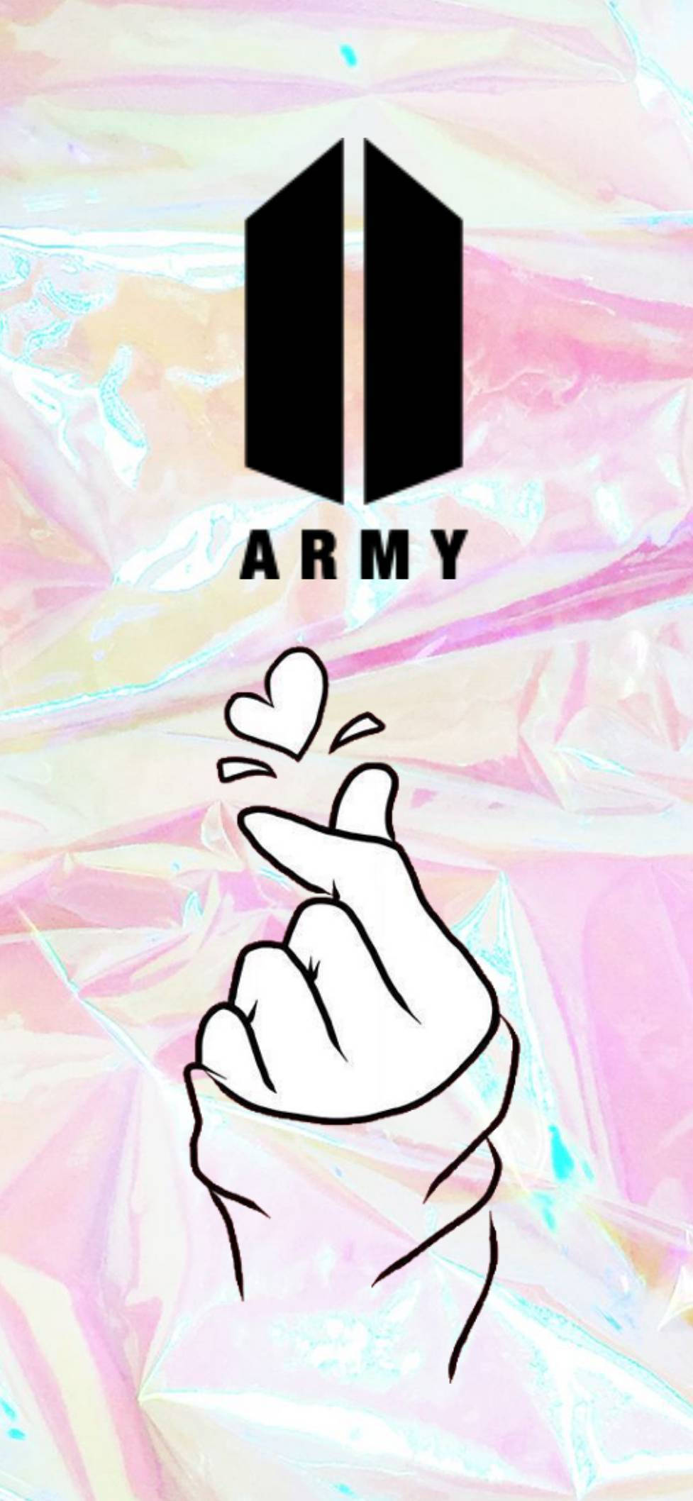 BTS-logo sormisydän Taustakuvat