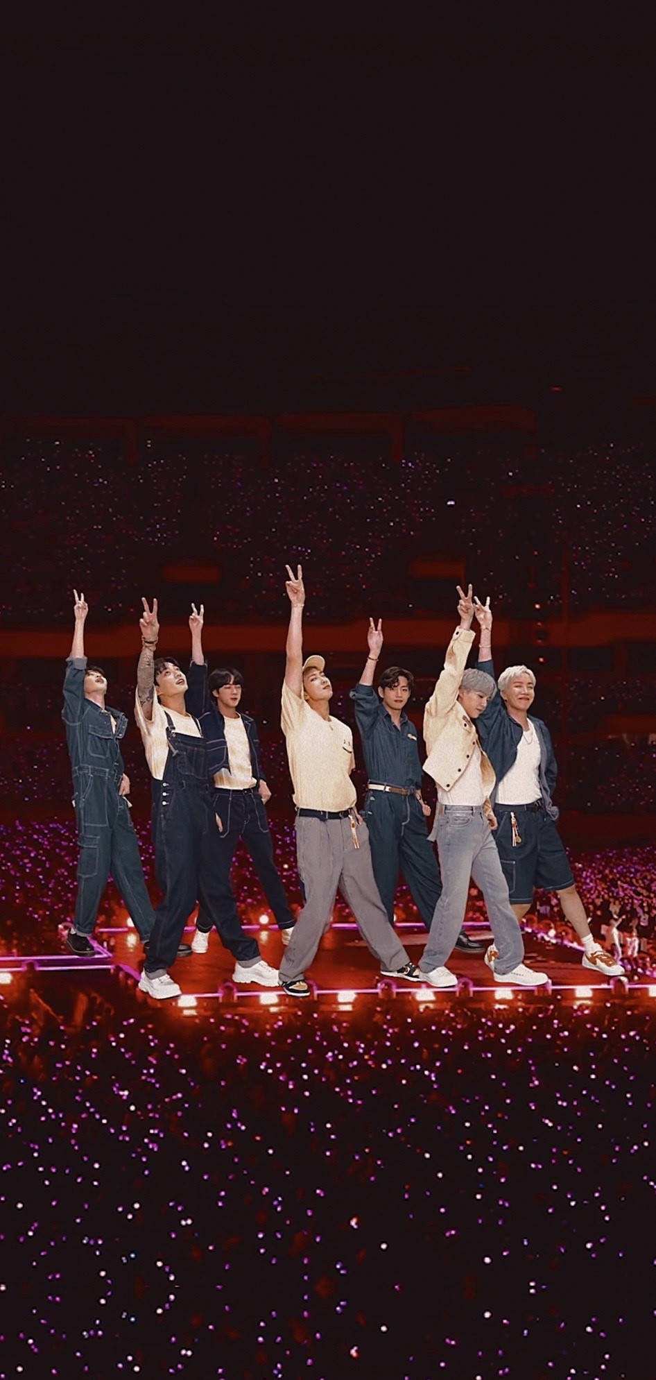 BTS Permission To Dance Taustakuvat