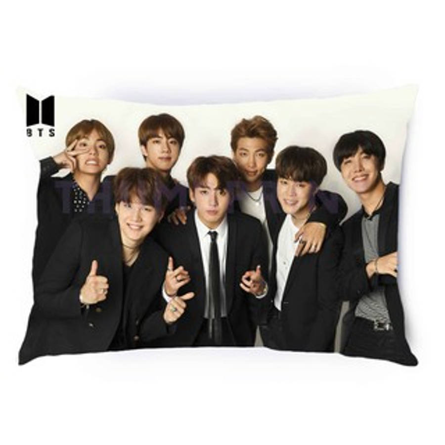 BTS-ryhmän söpö tyyny Taustakuvat
