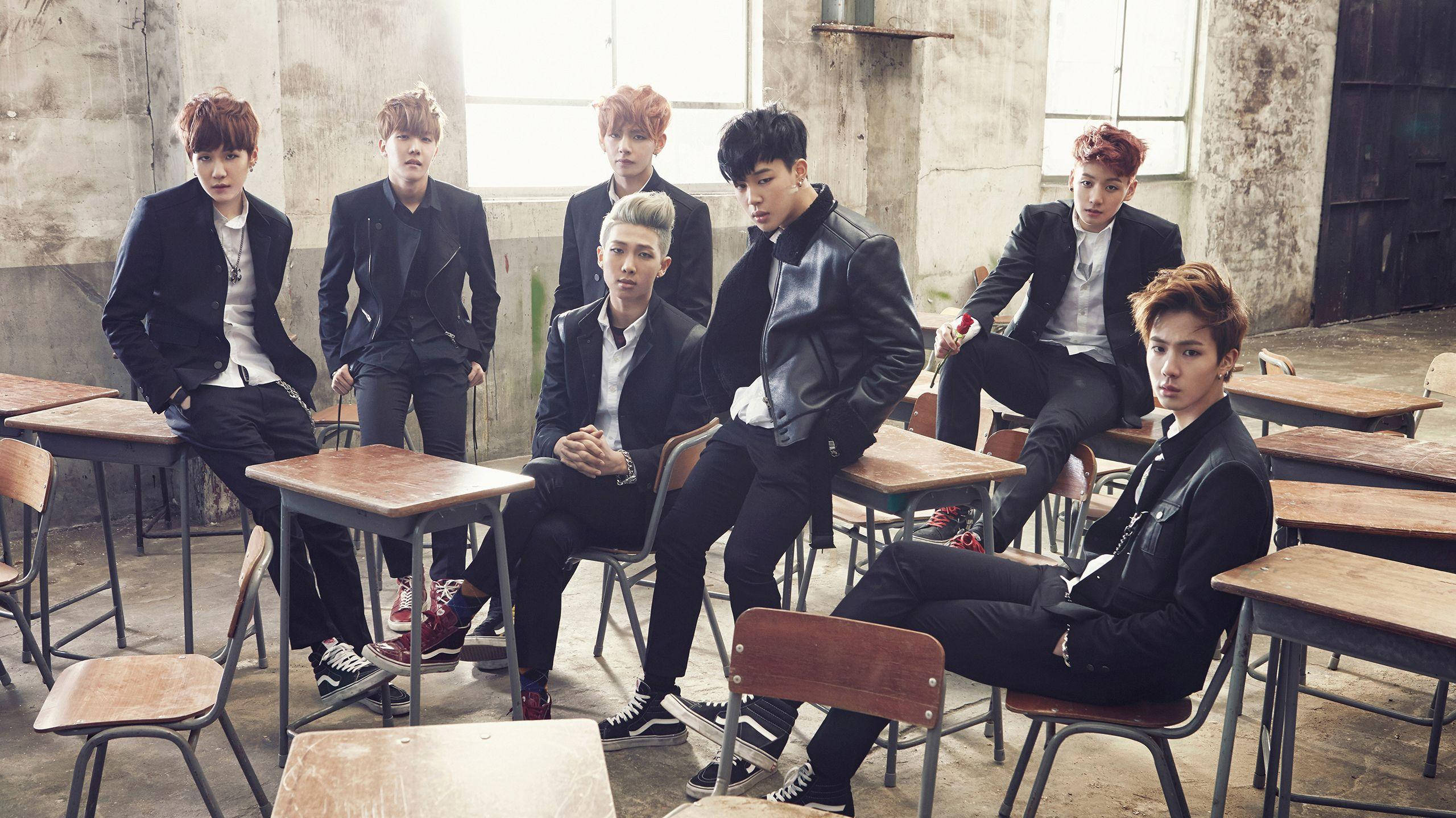 BTS työpöytä "Boy In Luv" -kohtaus Taustakuvat