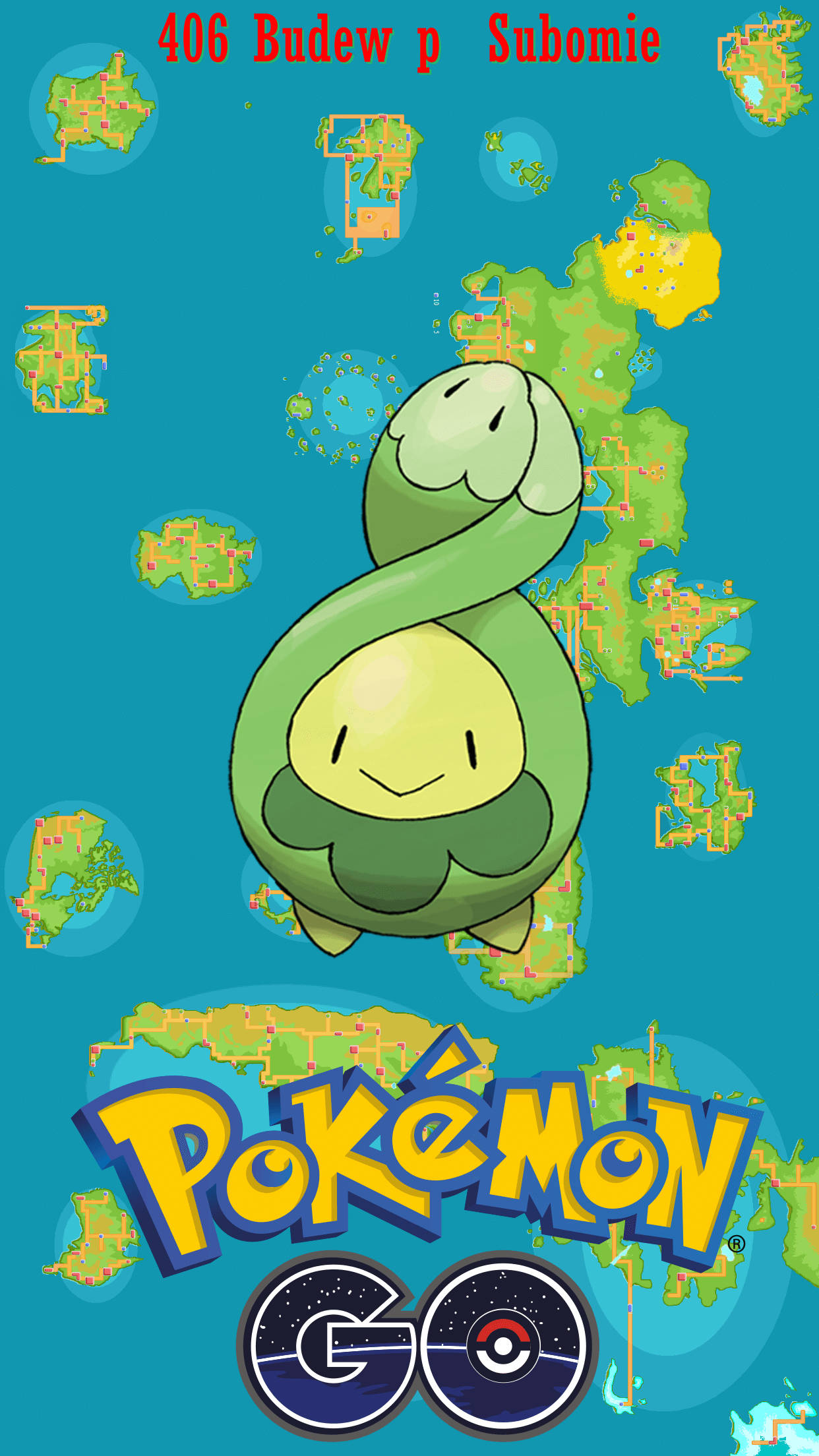 Budew sinisellä abstraktilla taustalla Taustakuvat