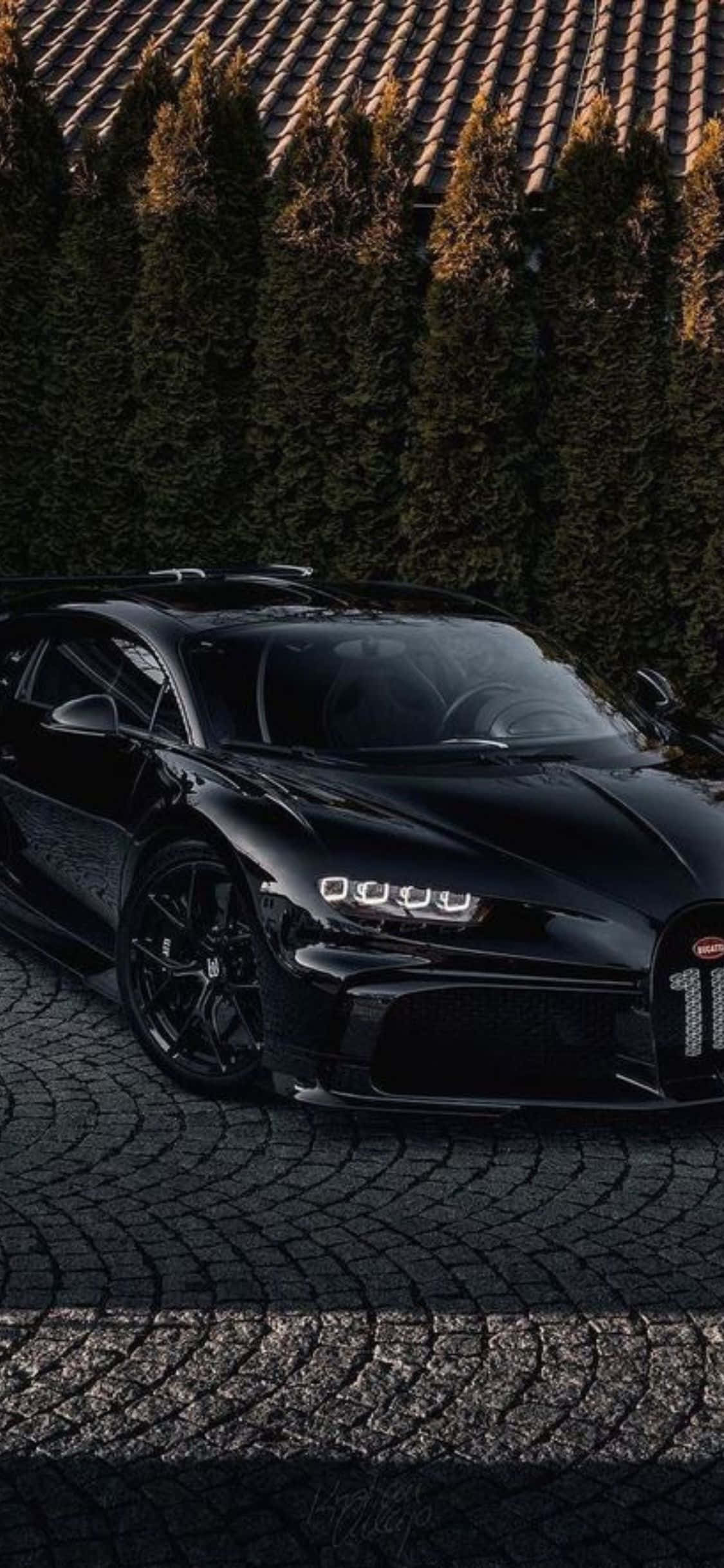 Bugatti Veyron esillä uudessa iPhone Xs:ssä Taustakuvat