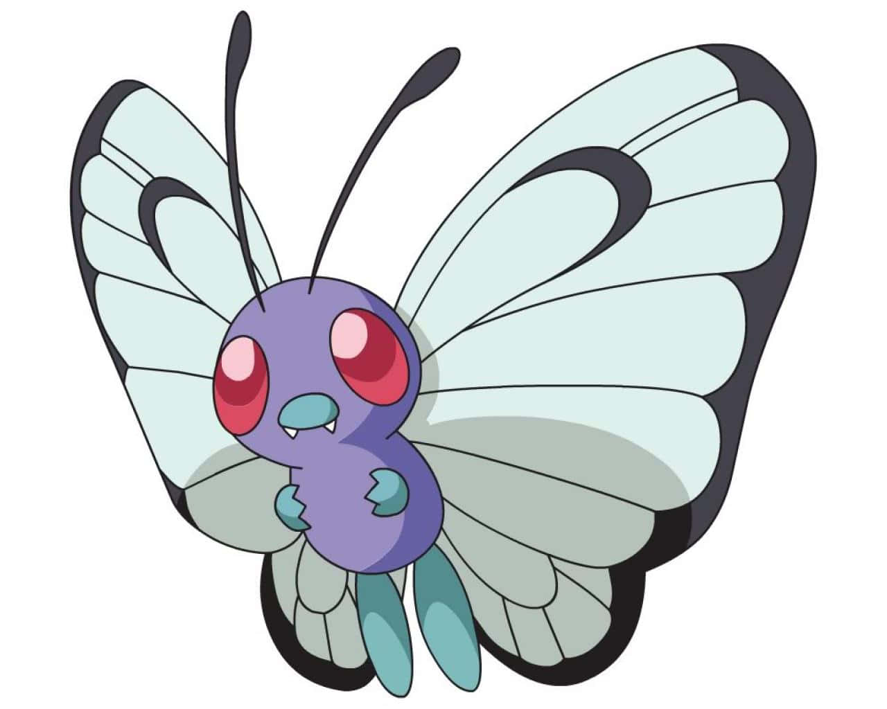 Butterfree Valkoinen Taide Taustakuvat