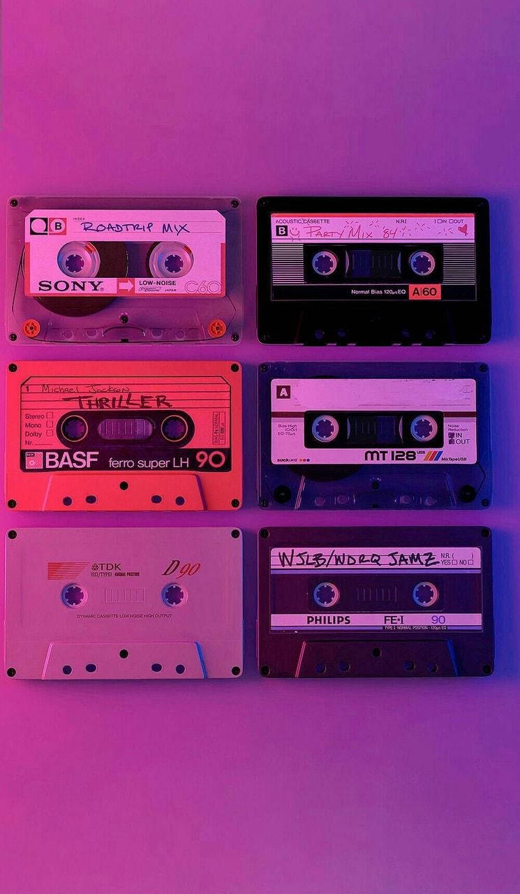 C-kasettien musiikkiestetiikka Taustakuvat