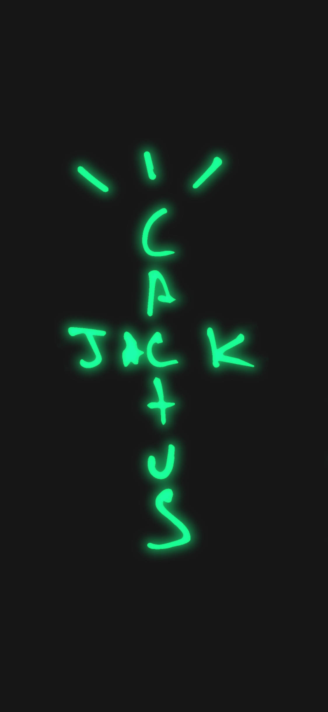 Cactus Jack -hehkuva logo Taustakuvat