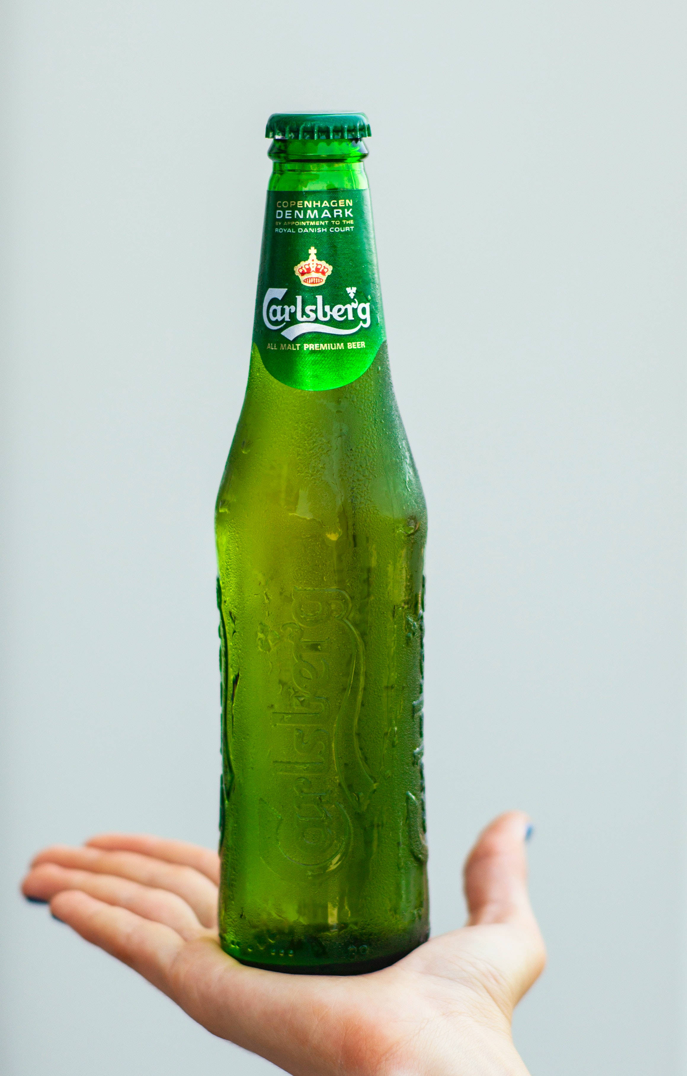 Carlsberg-olutpullo Taustakuvat