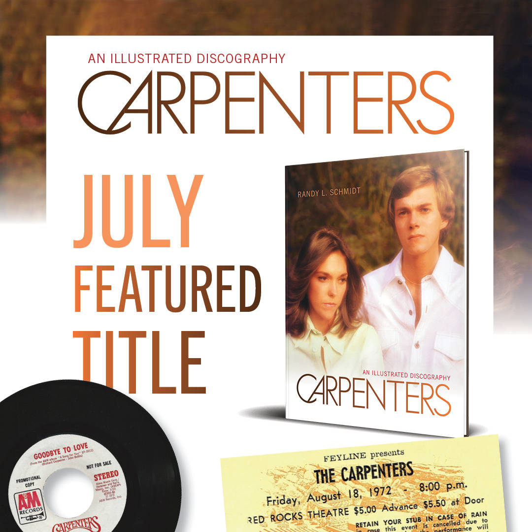 Carpenters-kuvitettu diskografia Taustakuvat