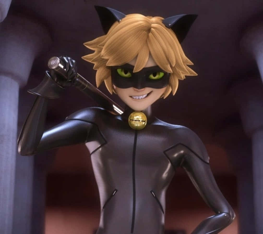 "Cat Noir on täällä pelastamassa päivän!" Taustakuvat