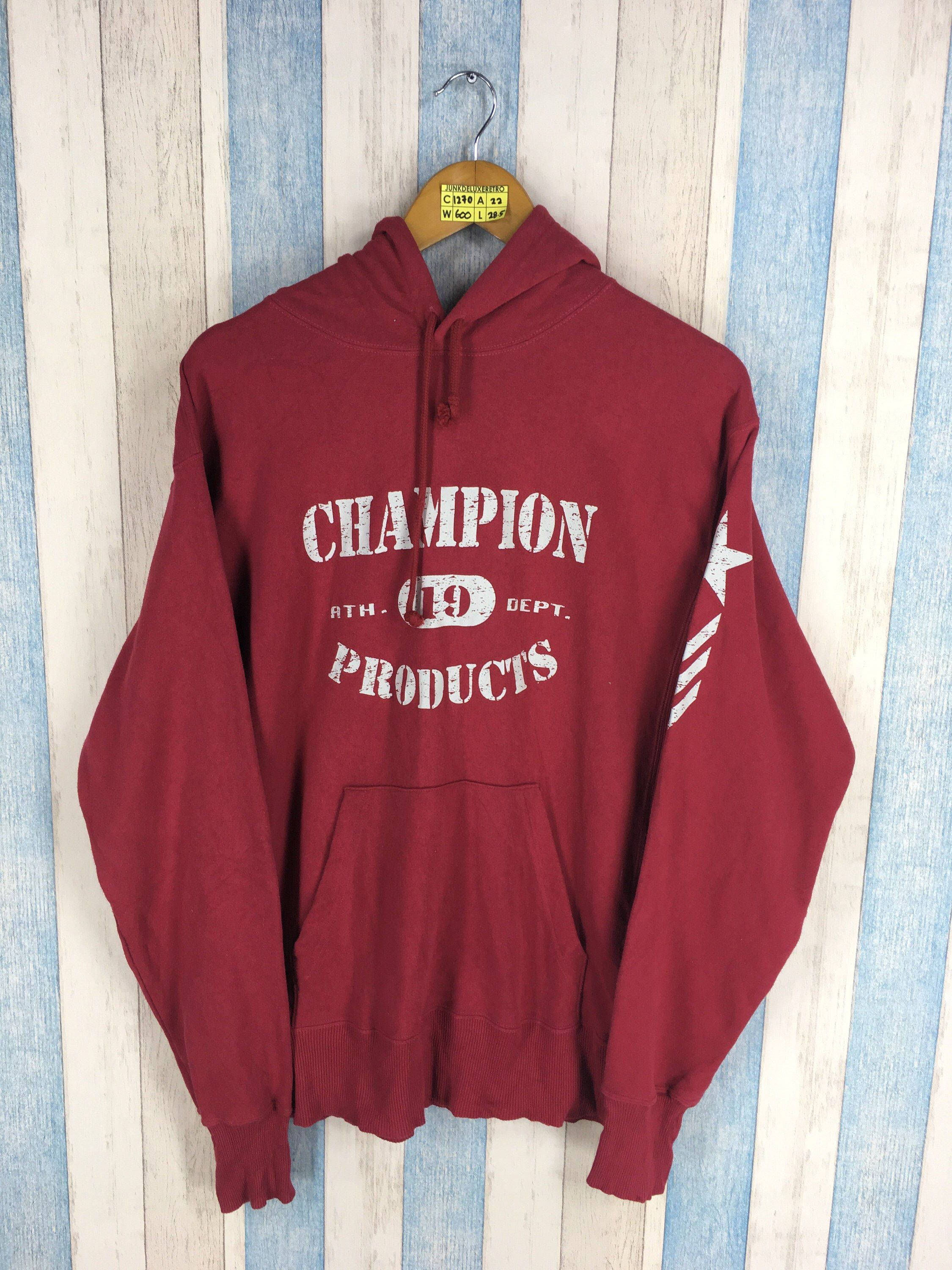 Champion-punainen kulunut takki Taustakuvat