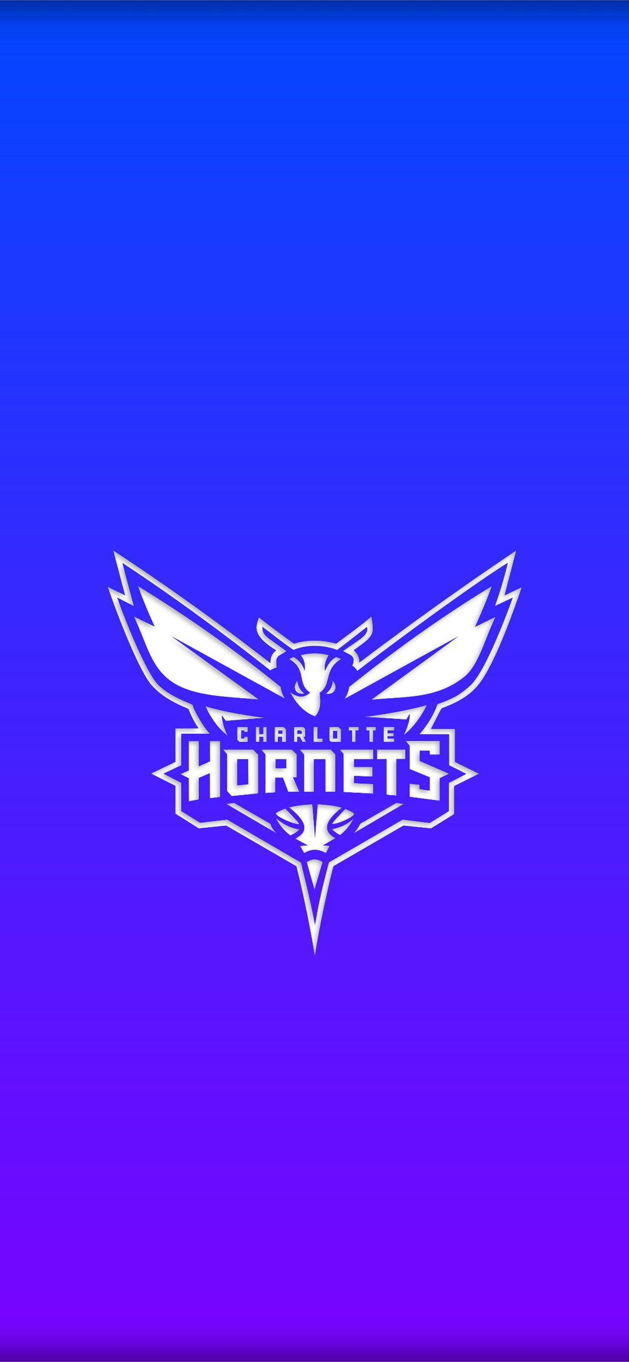 Charlotte Hornets Gradient Sininen Taustakuvat