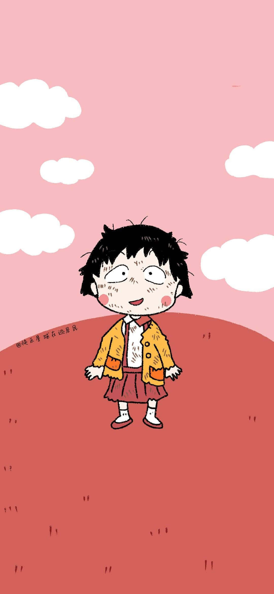Chibi Maruko Chan -taustakuva Taustakuvat