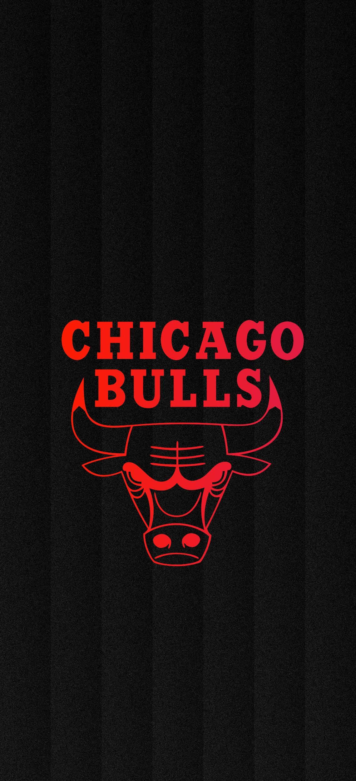 Chicago Bulls -logo raidallisella mustalla puhelimella Taustakuvat