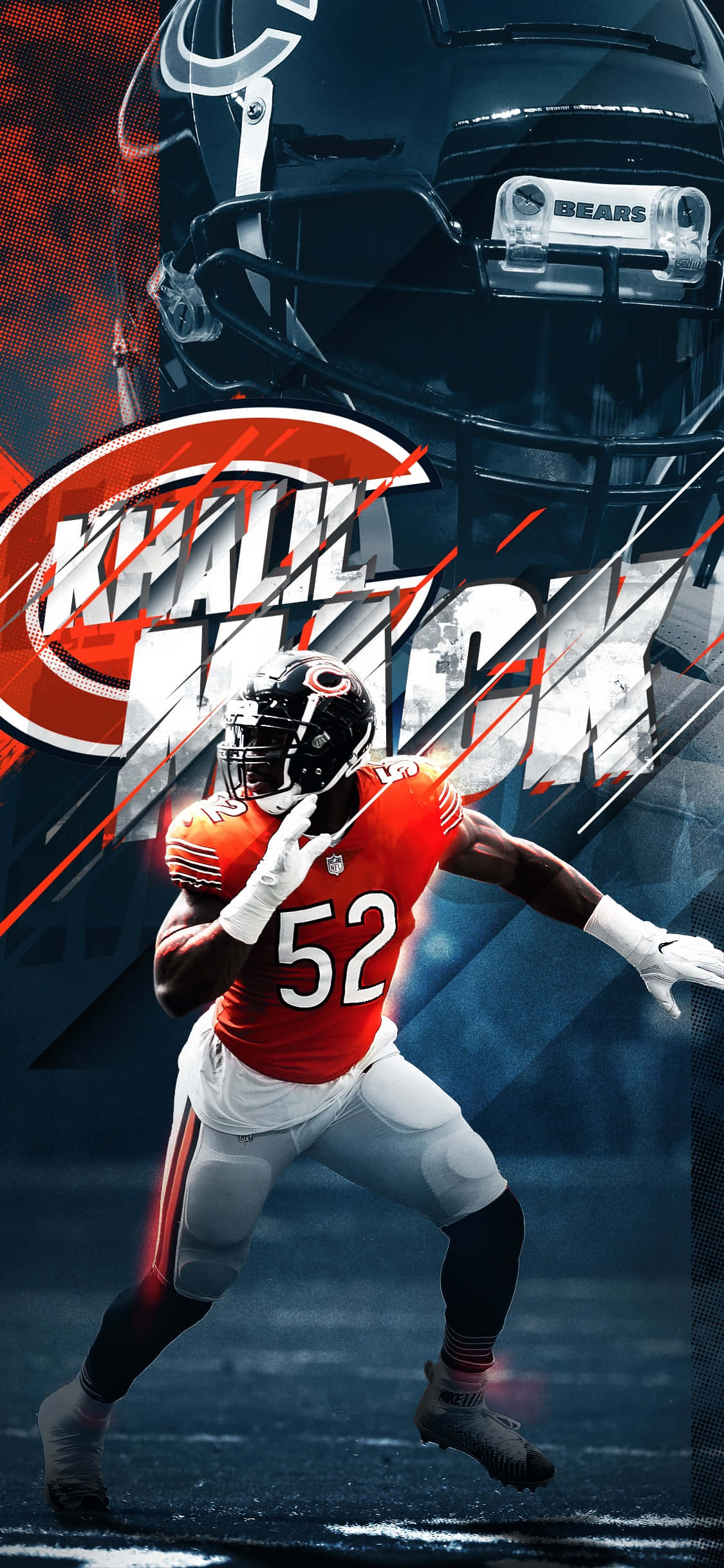 Chicago Sports NFL Bears Khalil Mack Taustakuvat