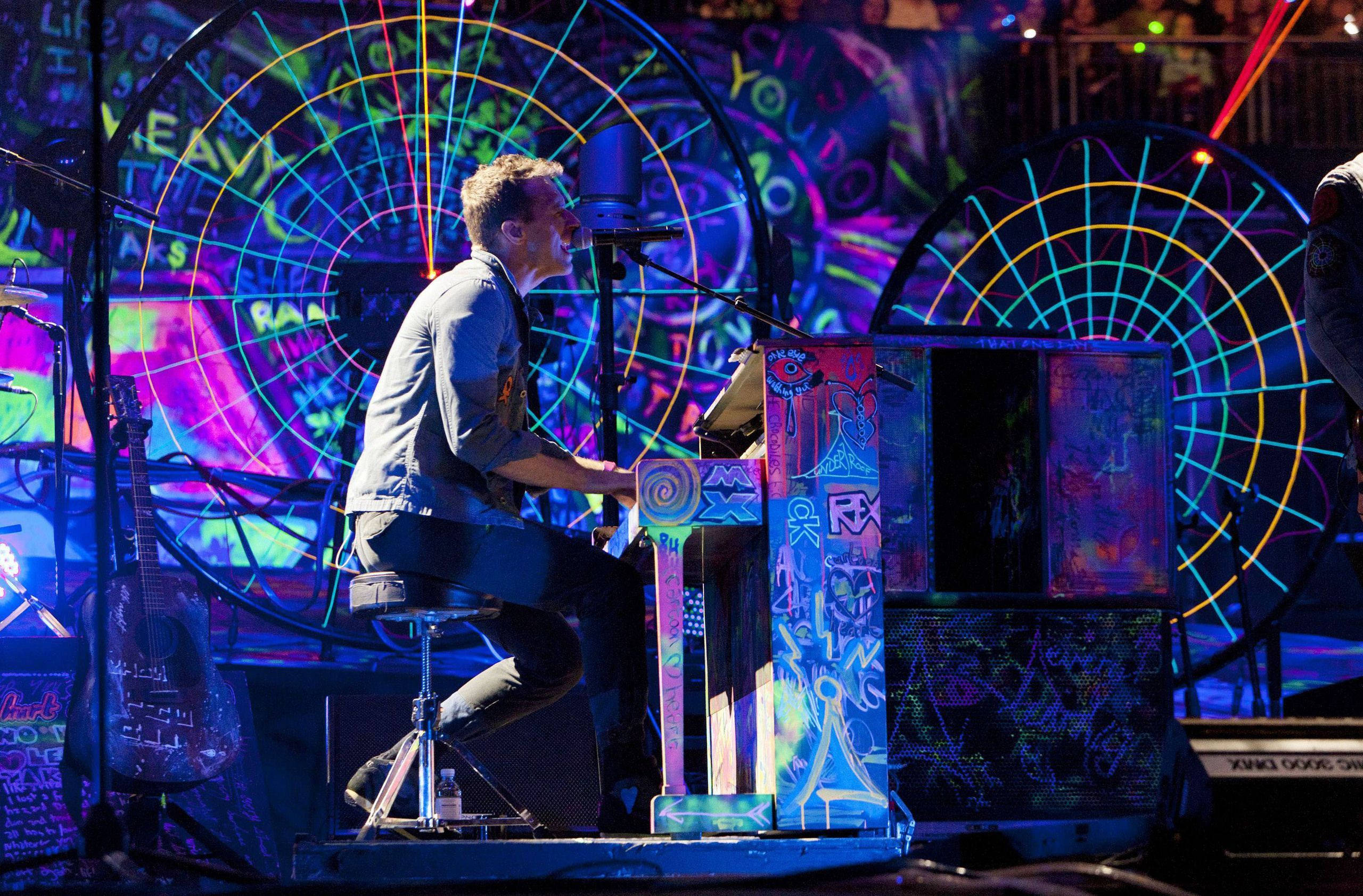 Chris Martin Mylo Xyloto Taustakuvat