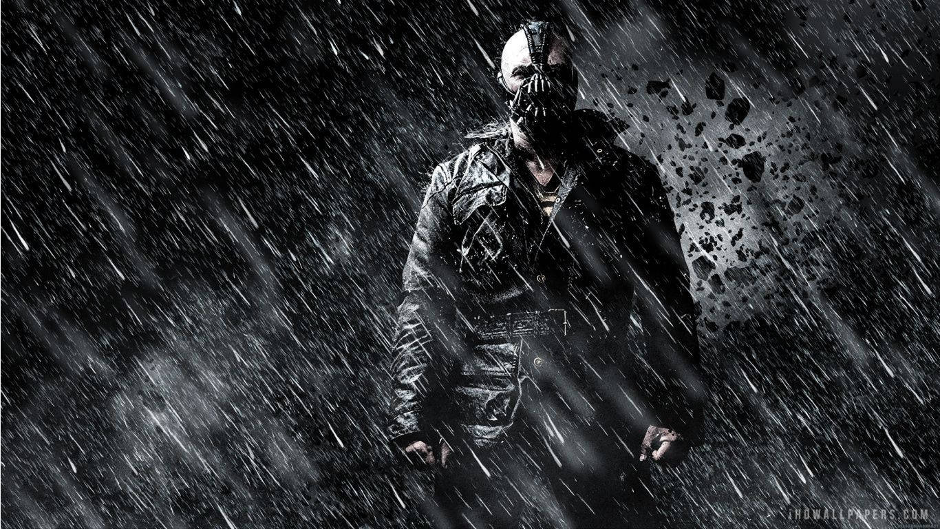 Christian Bale seuraa Batmanin jalanjälkiä elokuvassa Yön ritarin paluu Taustakuvat