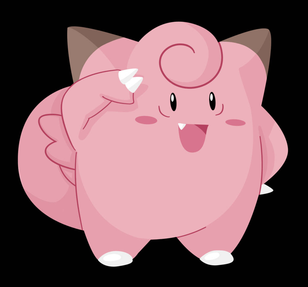 Clefairy tervehtii Taustakuvat