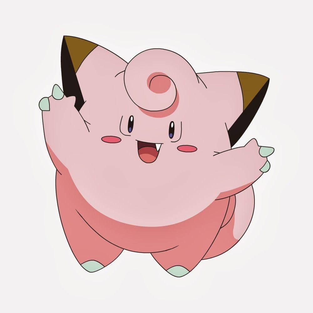 Clefairy tunnusasennossa Taustakuvat