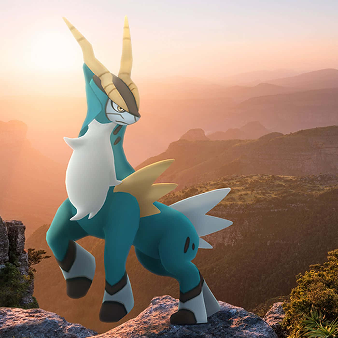 Cobalion kalliolla Taustakuvat