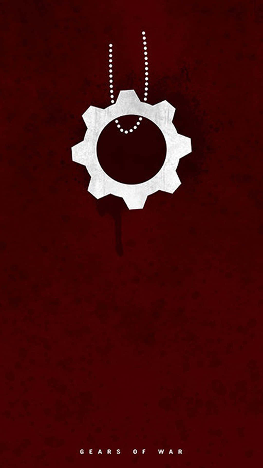Cog Pendant Necklace iPhone XS Gears Of War 5 -taustakuva Taustakuvat