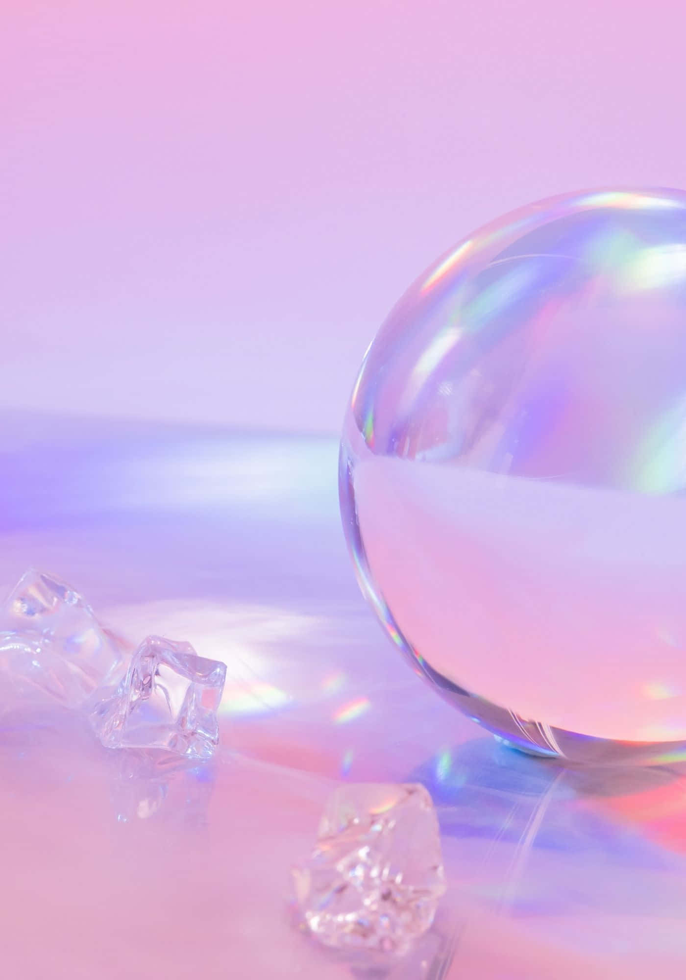 Cool 3D Iridescent Bubble -tausta Taustakuvat