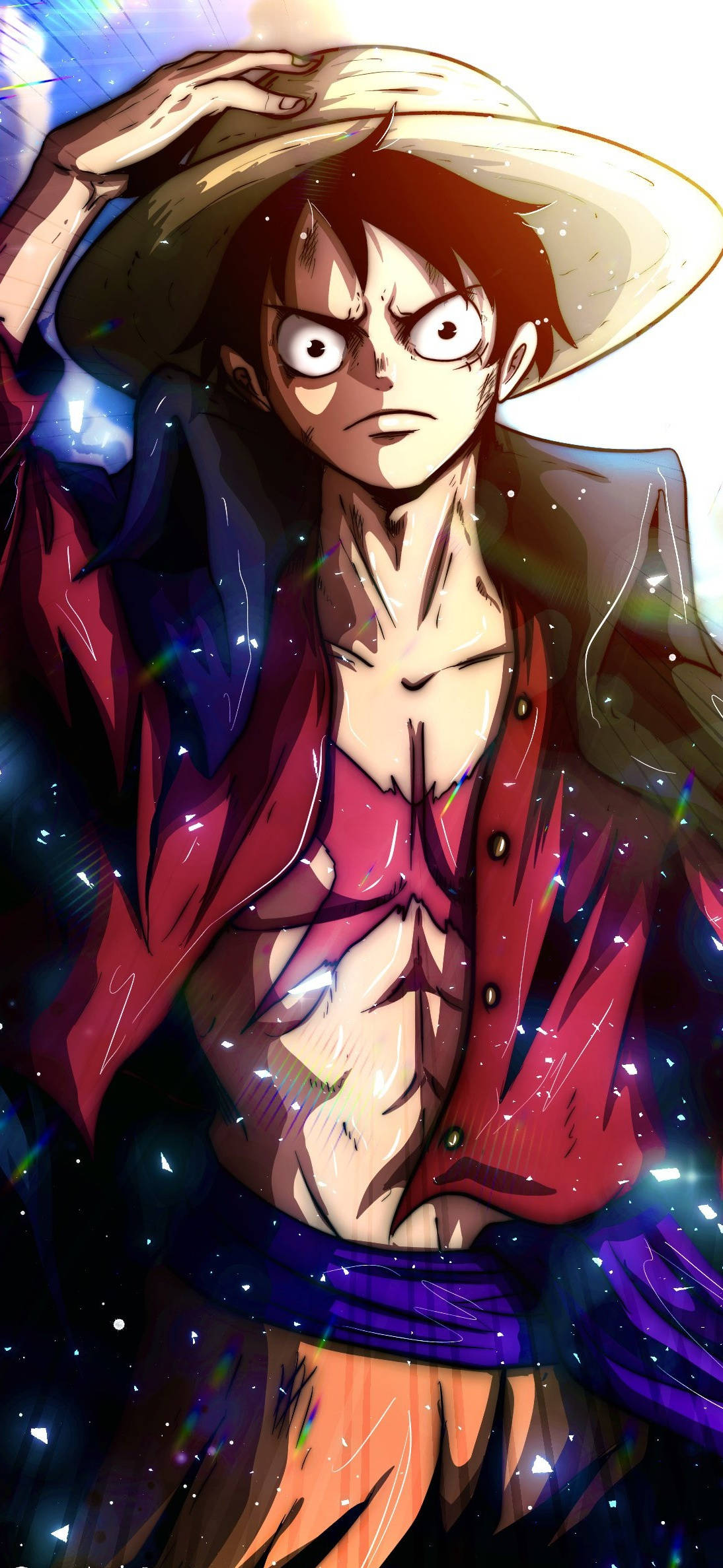 Cool Anime Kuva Luffy One Piecesta Taustakuvat