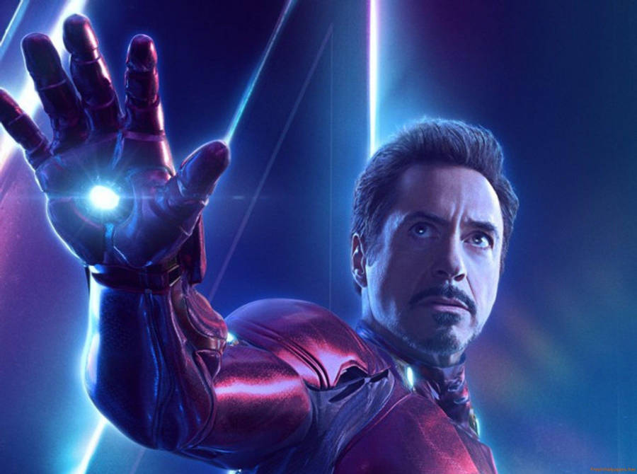 Cool Avengers-juliste, jossa on Iron Man Taustakuvat