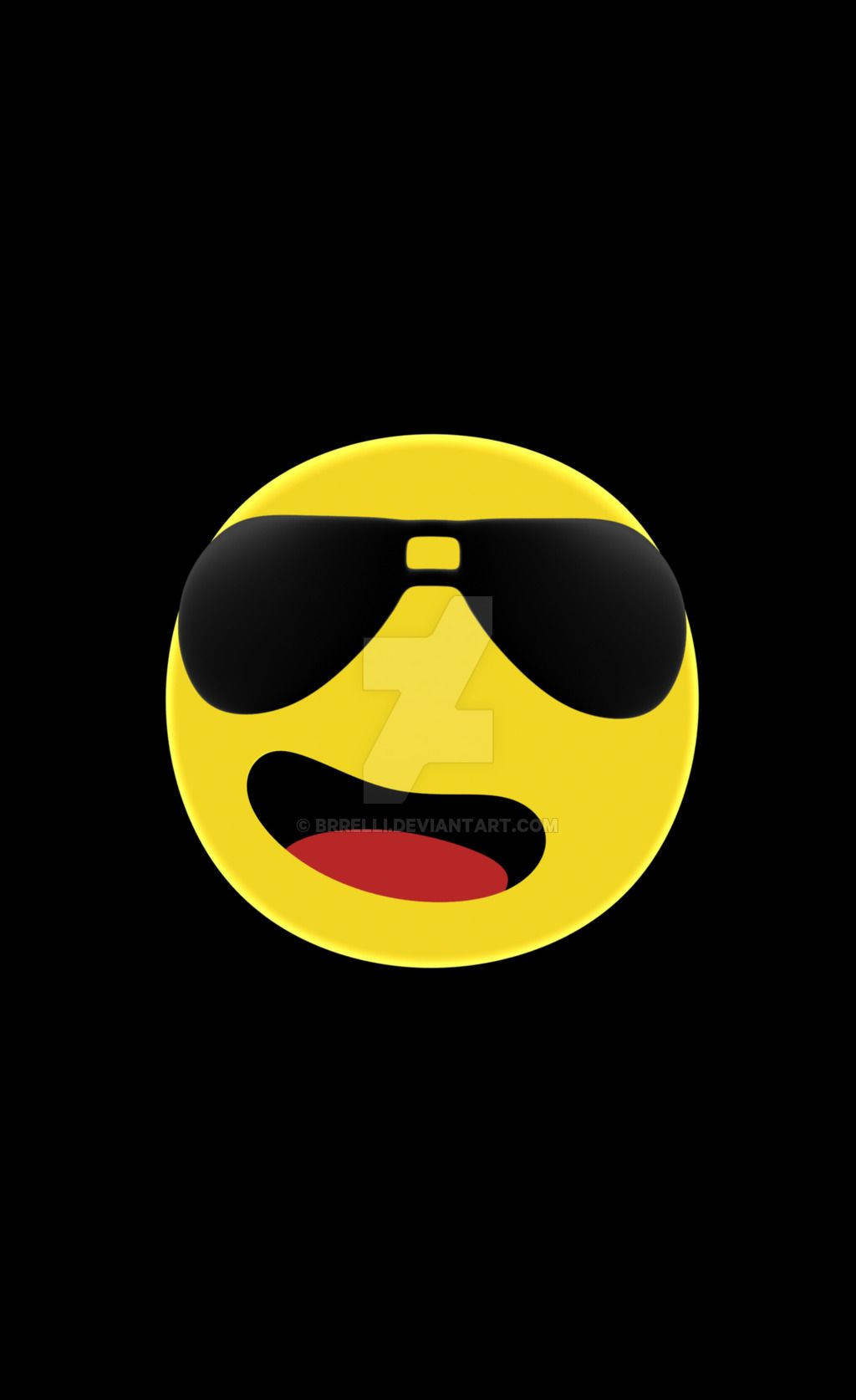 Cool Emoji 3D -malli Taustakuvat