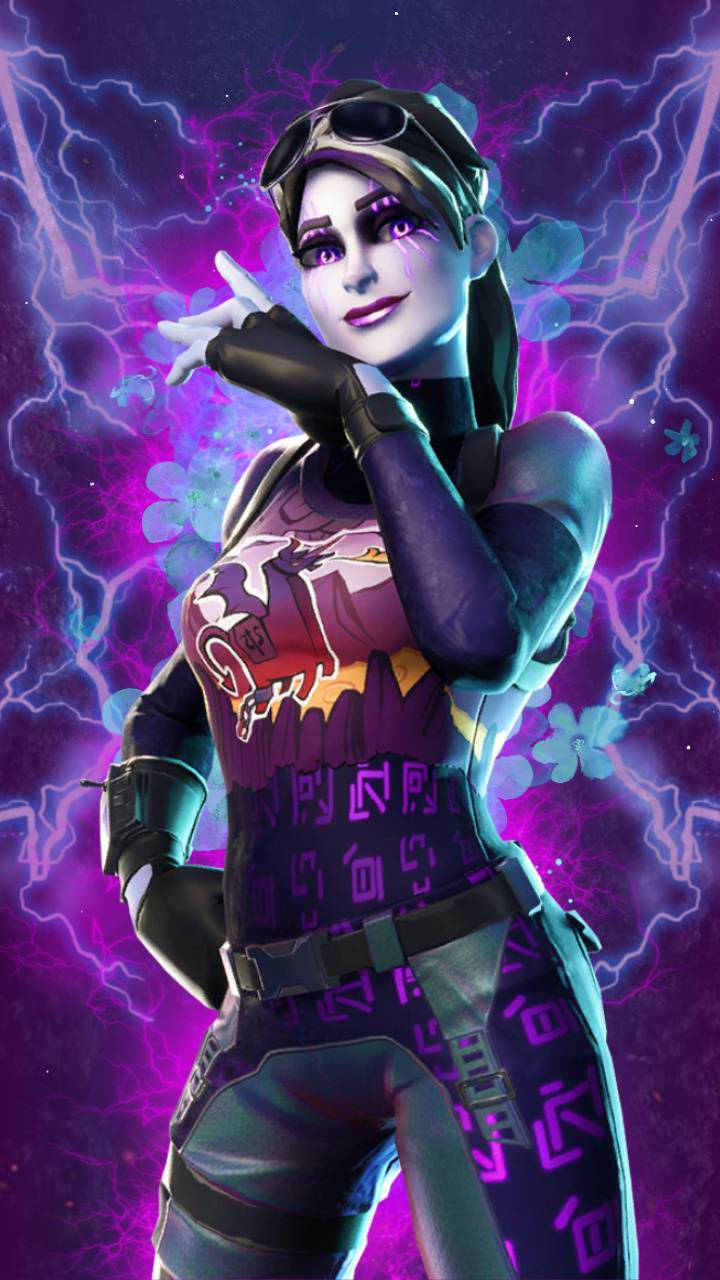 Cool Fortnite Dark Bomber -tausta Taustakuvat