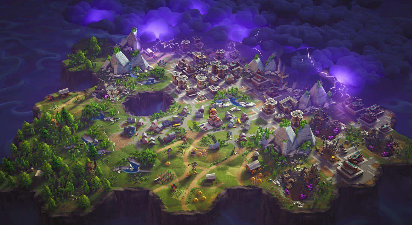 Cool Fortnite -taustakuva Taustakuvat