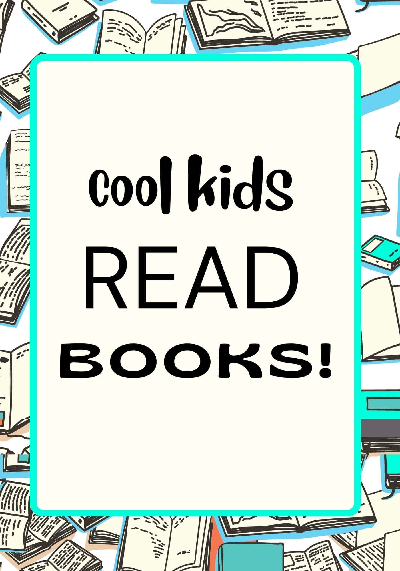 Cool Kids Read Books -taustakuva Taustakuvat
