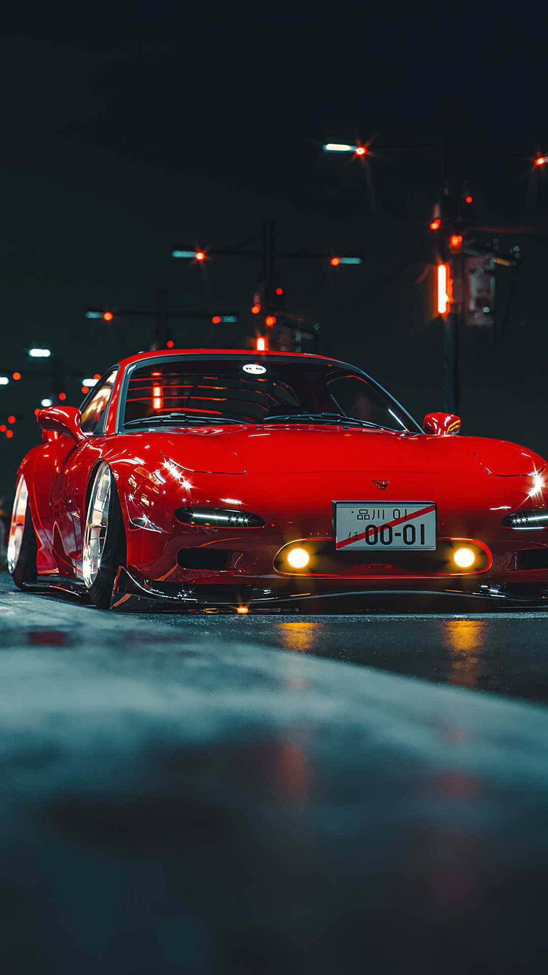 Cool Mazda JDM -tyylinen valokuva Taustakuvat
