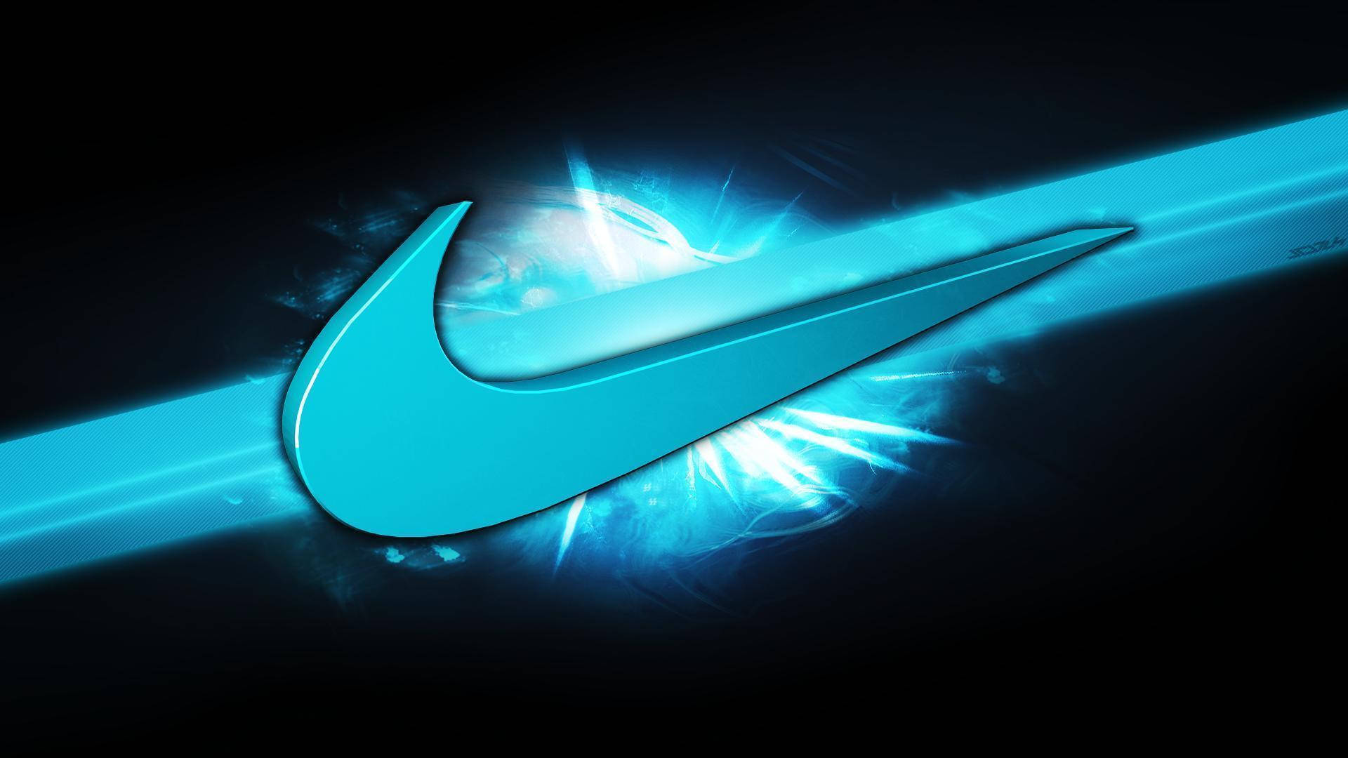 Cool Nike Cyan -logo Taustakuvat