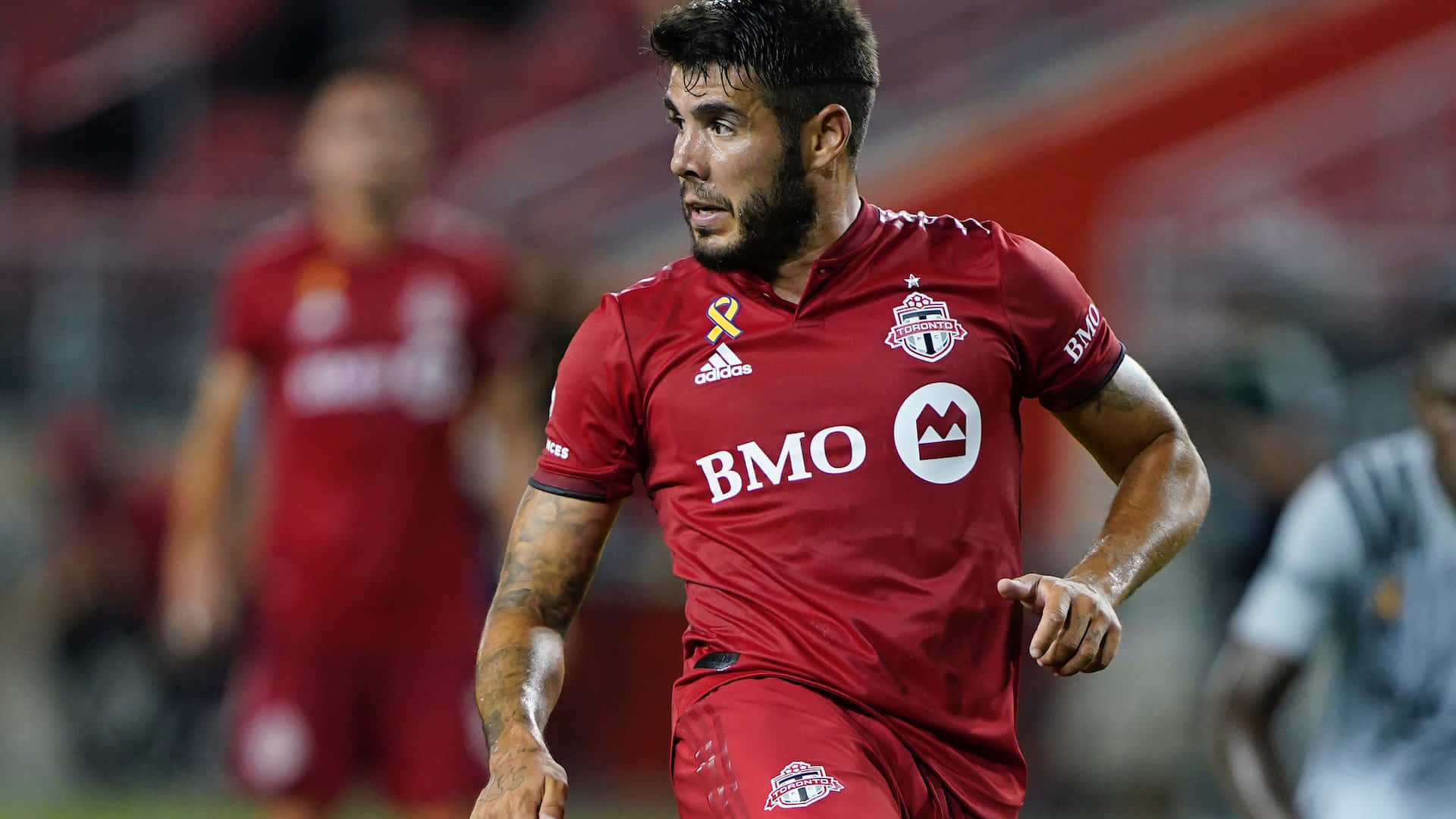 Cool Toronto FC -pelaaja Alejandro Pozuelo Taustakuvat