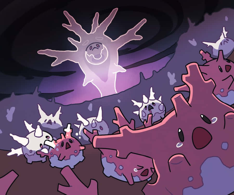 Corsola pakenemassa Cursolaa Taustakuvat